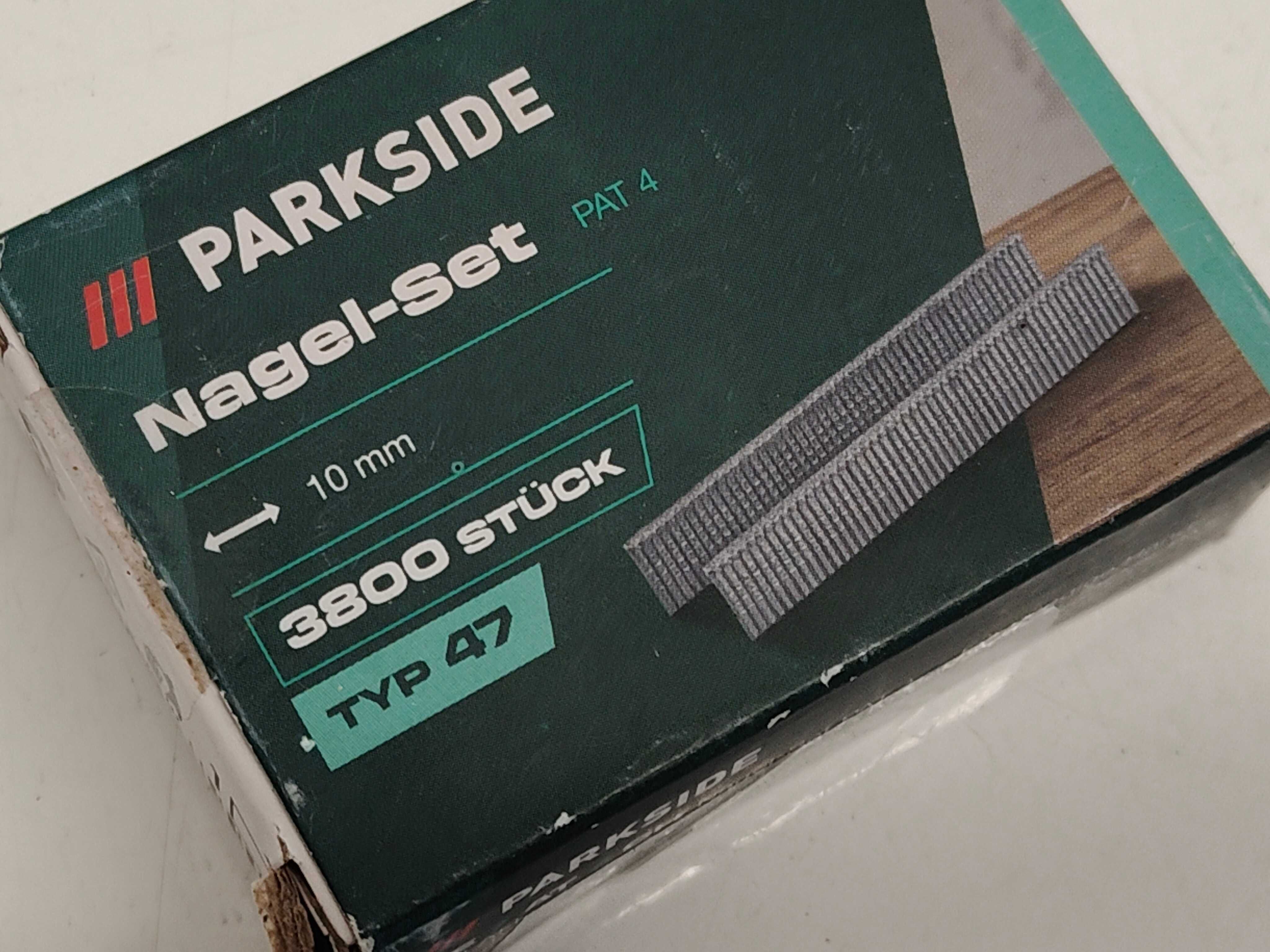 Gwoździe PARKSIDE 3800 sztuk 10 mm typ 47 do gwoździarki zszywacza