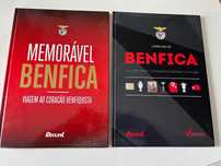LIVROS BENFICA: "Caretas do Benfica" "Memorável Benfica"  "Livro Fã"