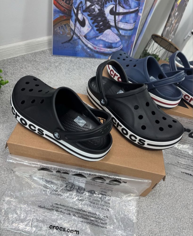 ОРИГінал Crocs Bayaband Clog 42, 43, 45 сірі та чорні