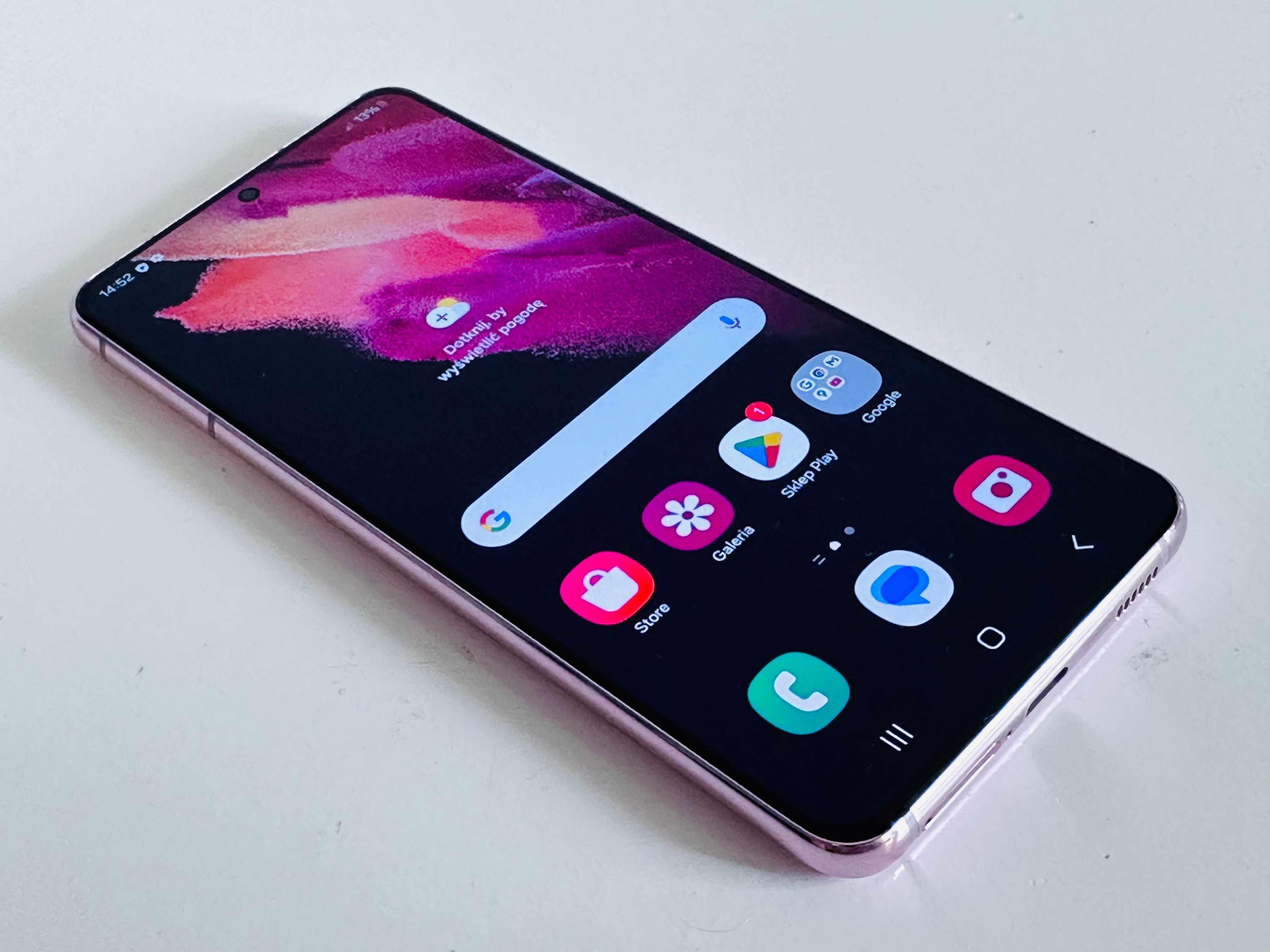 Samsung Galaxy S21 128GB 5G Pink Różowy Bez Blokad Super Stan