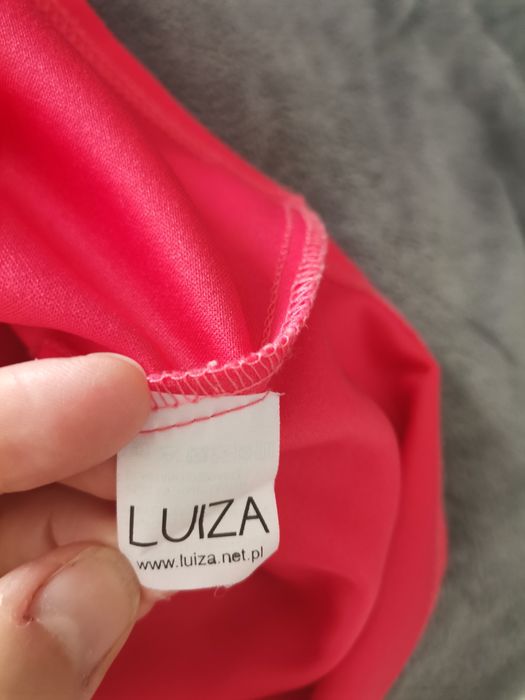 Sukienka różowa Luiza rozmiar 48