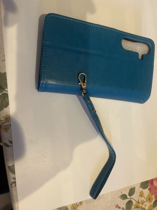 Etui portfel niebieski do samsung Plus i innych modeli
