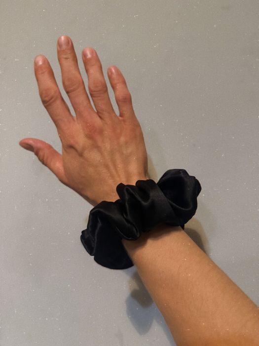 Jedwabne scrunchie
