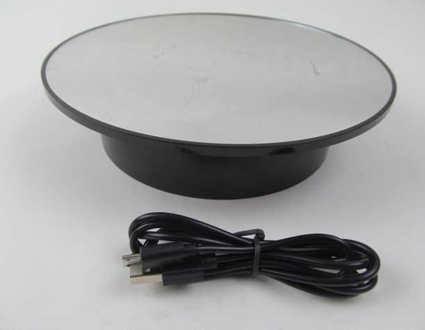 Обертовий стіл для предметної зйомки 20см поворотний столик