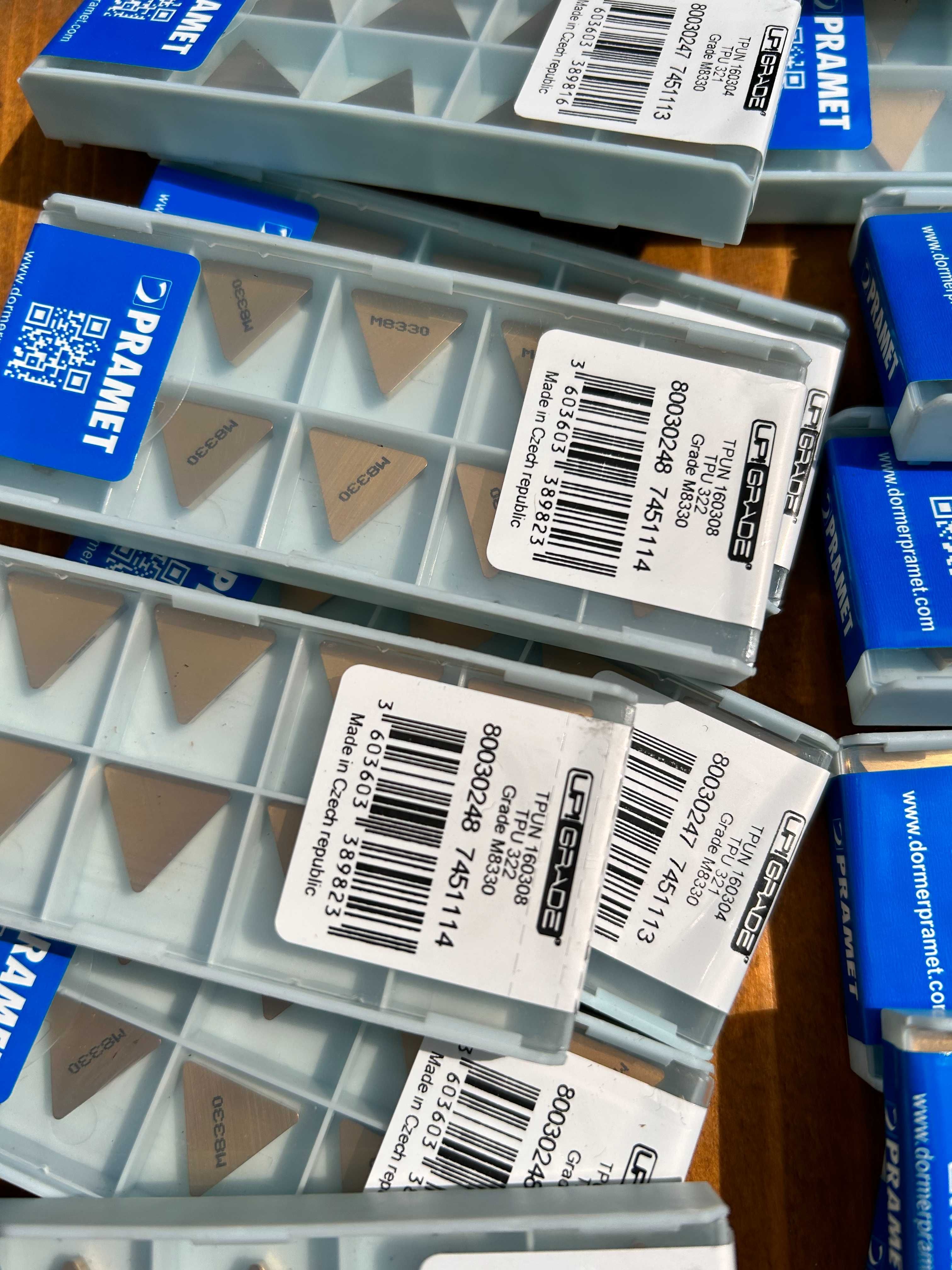 Płytki wieloostrzowe TPUN 160304 TPUN 160308 nowe PRAMET