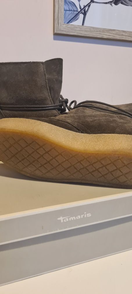 Buty zimowe Tamaris jak nowe r 38