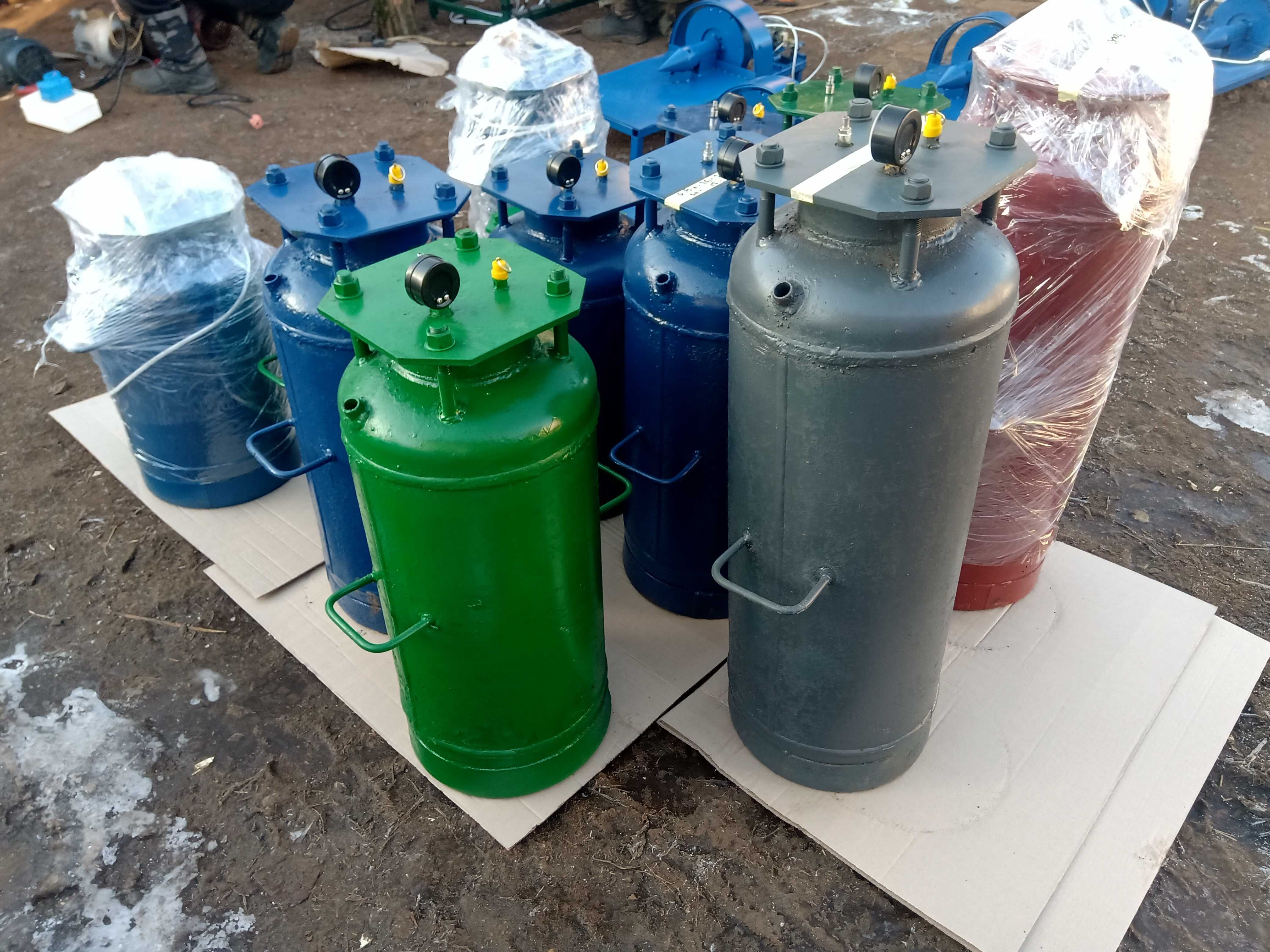 Газовый баллон пропан 50л бытовой , металлический НП- 2000\2200 грн