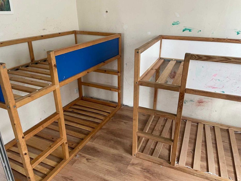 Łóżko Ikea Kura 70x160 przerabiane