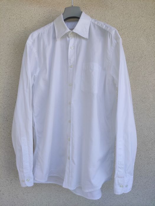 Biała męska koszula Pierre Cardin