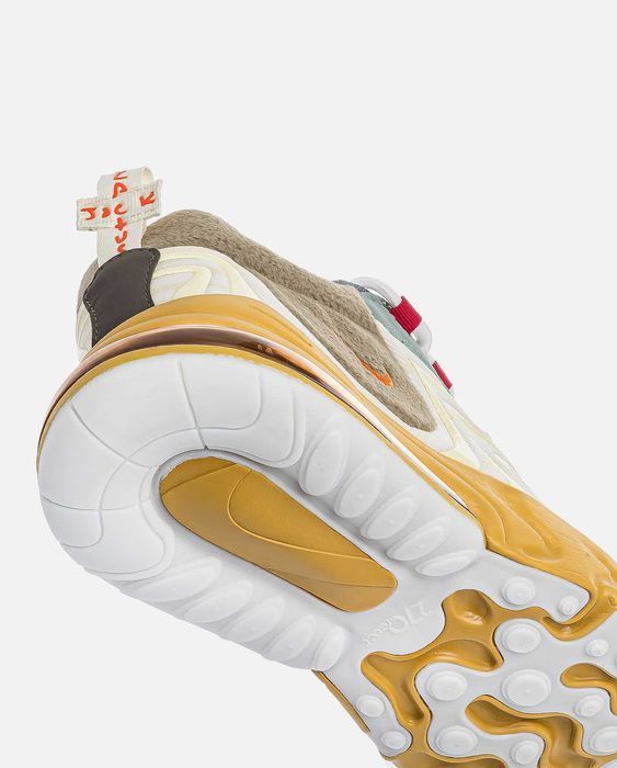 Мужские кроссовки Nike Air Max 270 React Travis Scott Premium. 40-45