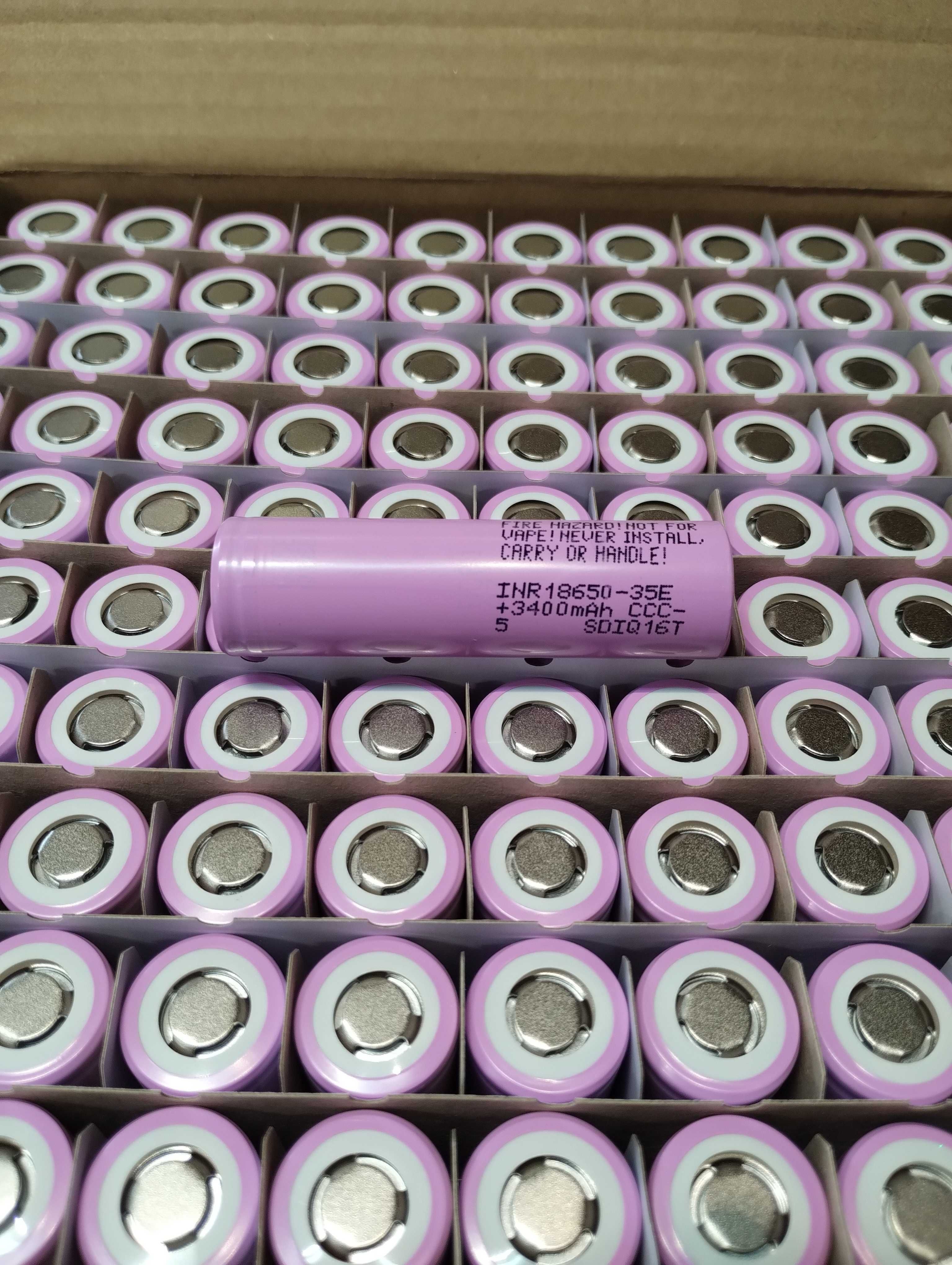НОВІ INR 18650 Samsung 35E 3500mah самсунг 35е 2025