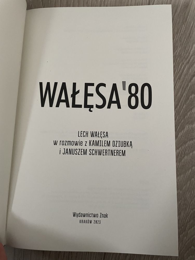 Wałęsa '80 Janusz Schwertner, Kamil Dziubka, Lech Wałęsa