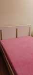 Cama de casal + estrado + colchão (modelo Songesand IKEA)