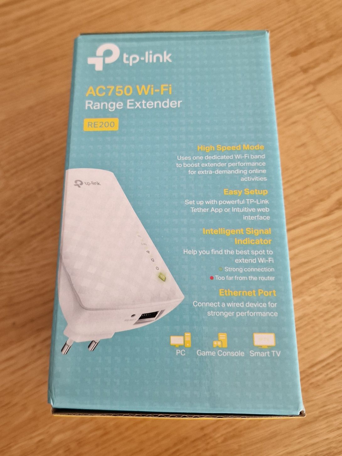 Wzmacniacz Wi-Fi Tp-link AC750 Wi-Fi Range Extender RE190