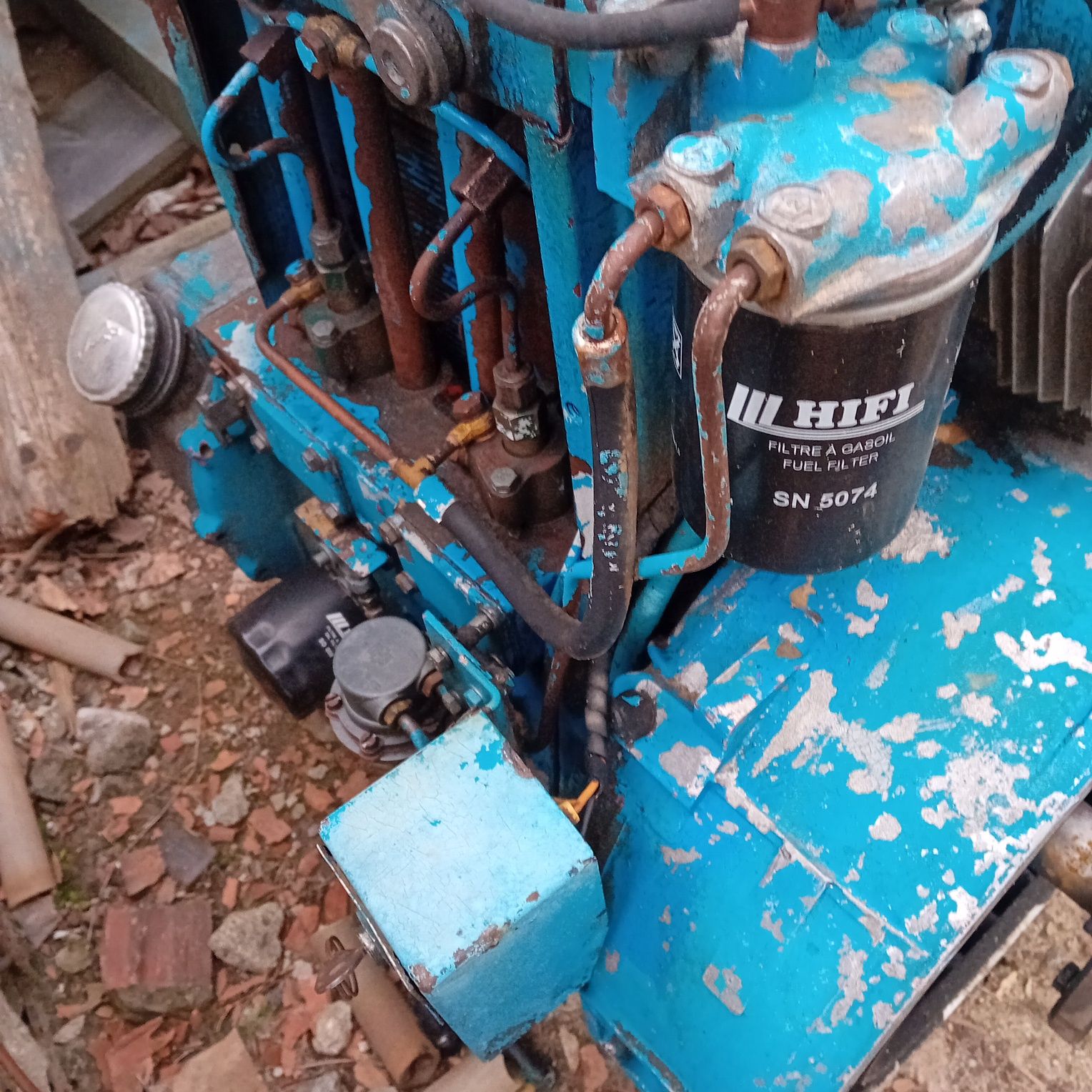 Silnik diesel lister petter tr2