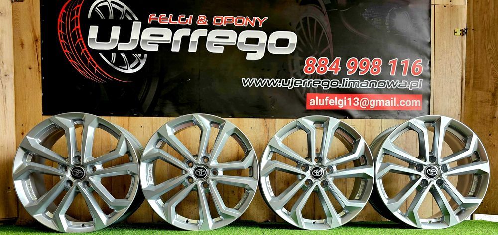 NOWE ALUFELGI TOYOTA - 18x5x114,3 - Auris,CH-R,Corolla,Yaris Cross