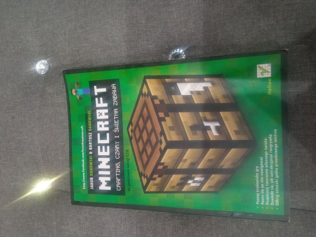 Minecraft książka Crafting, czary i świetna zabawa