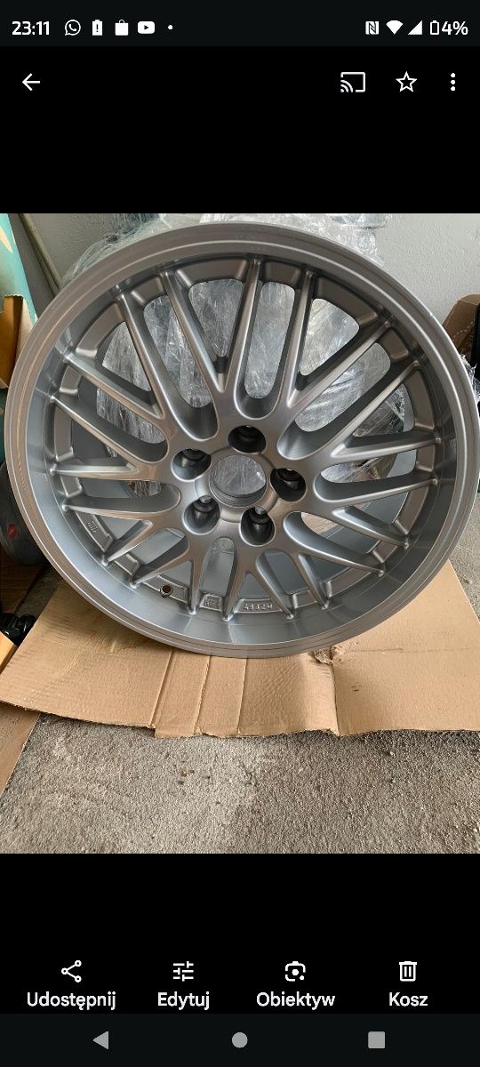 Alufelgi 18 cali BMW E46 E39 5x120 RIAL