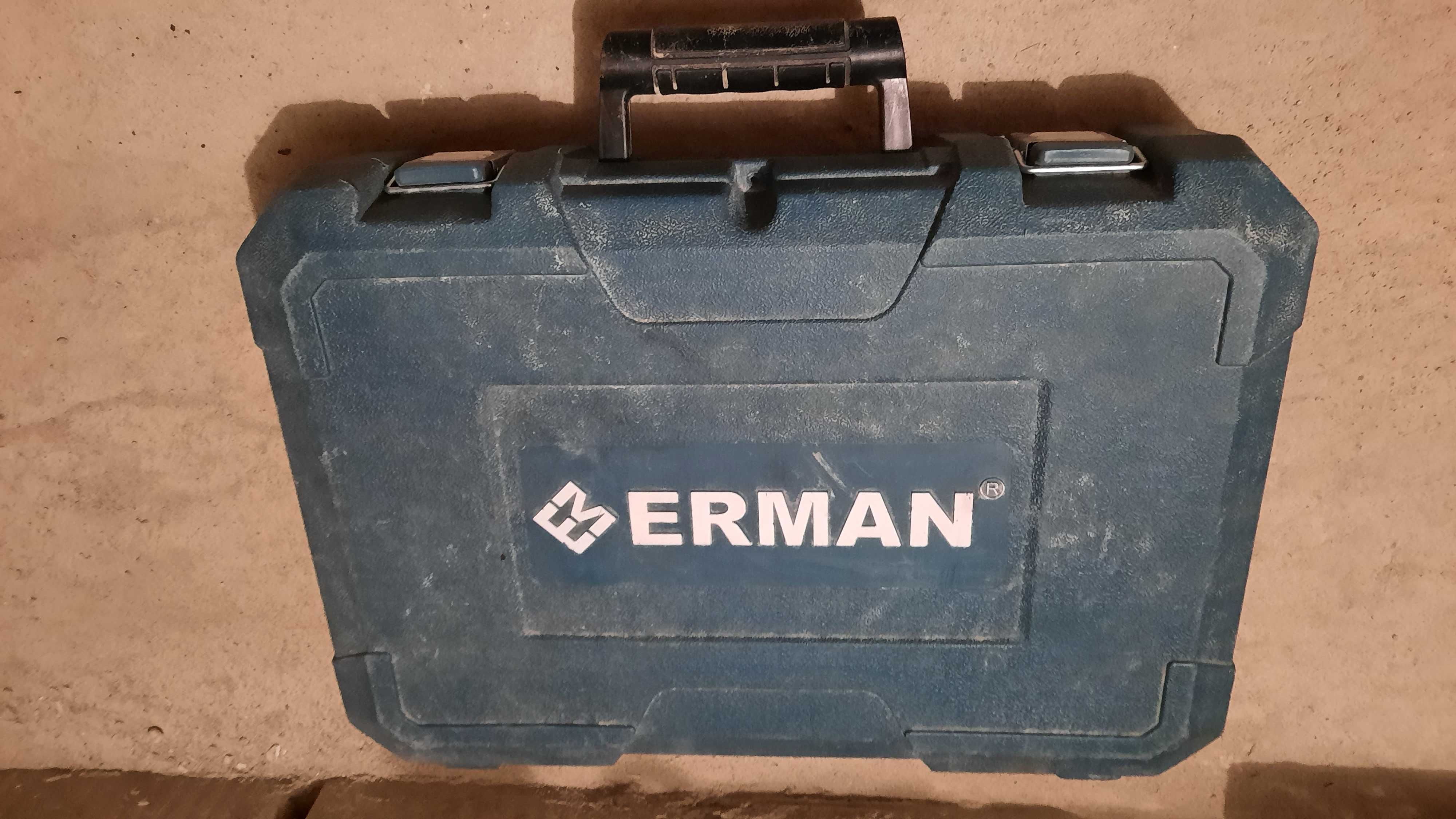 Skrzynka walizka Erman do młotowiertarki Bosch Makita