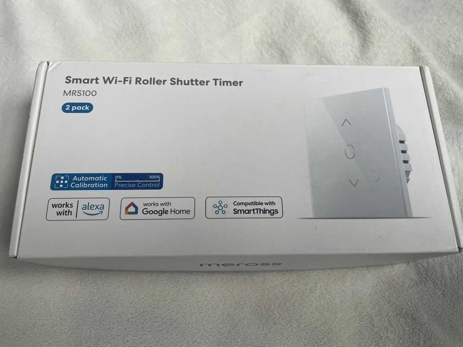 Controlador Estores Meross (2 Pack) - Compativel Homekit e Alexa