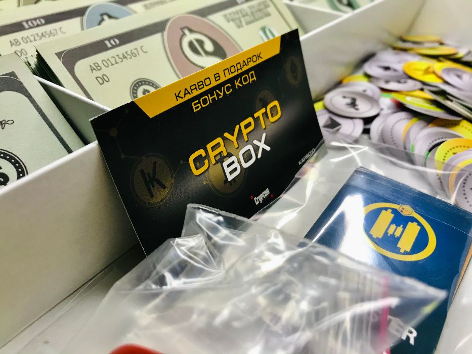 Настільна гра CRYPTO BOX (Нова!)