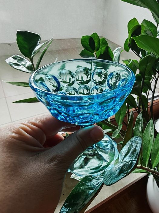 huta Ząbkowice pucharek Okulus niebieski!