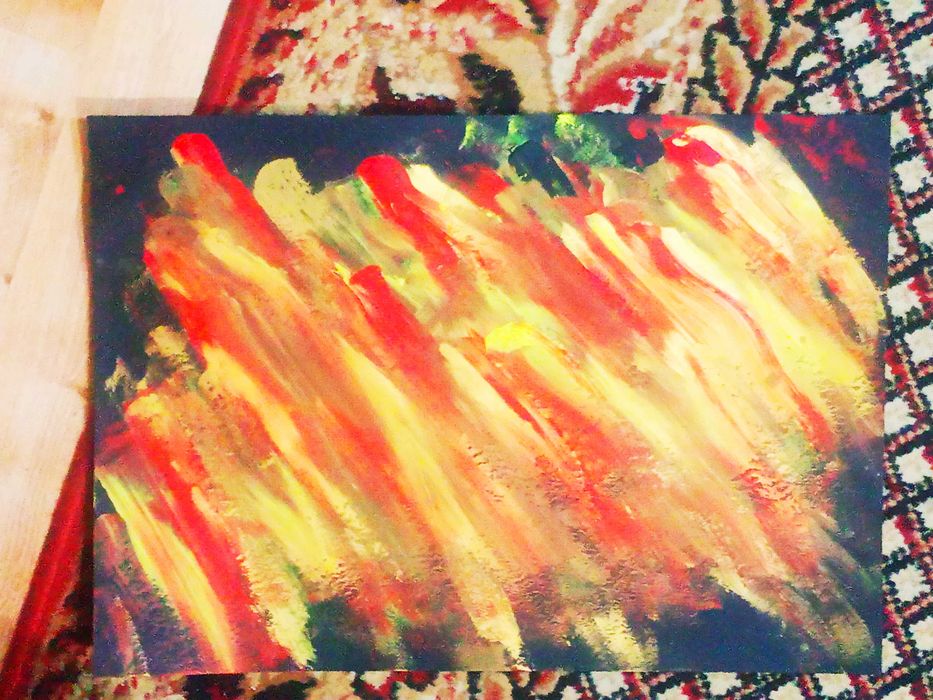 Abstrakt totalny jedyny taki egzemplarz! Dzieło mojego autorstwa.