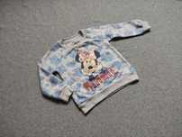 Bluza Myszka Minnie Disney dziewczynka Primark 80 niebieska urocza