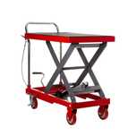 Wózek nożycowy platformowy mobilny stół hydrauliczny 80X50CM 500KG