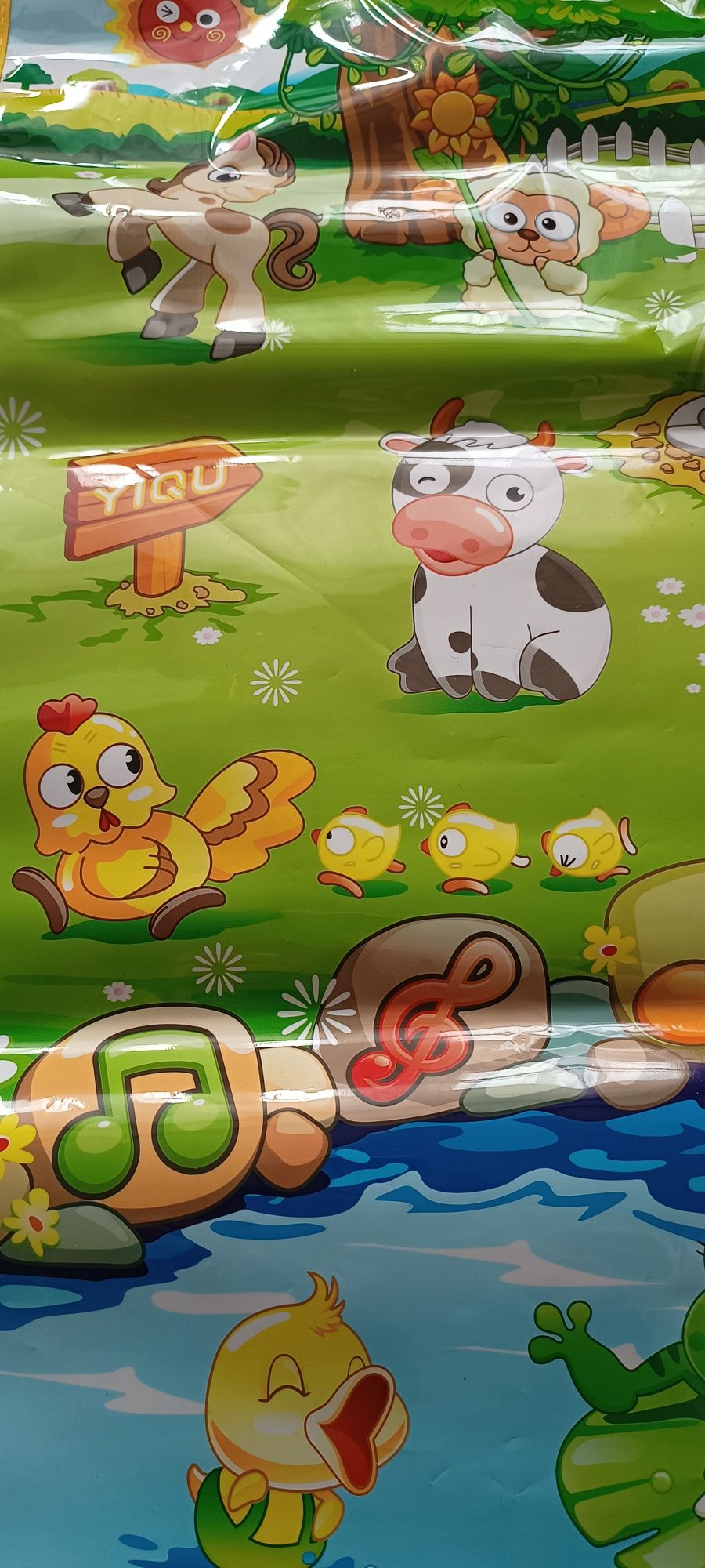 Mata edukacyjna Wesoła Farma musical carpet
