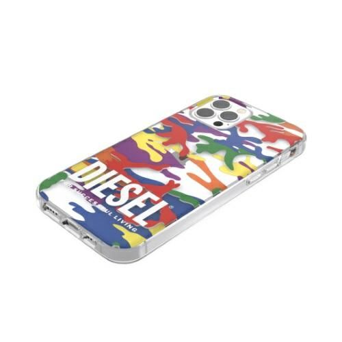 Diesel Clear Case Pride Camo AOPiPhone 12/12 Pro multikolor/