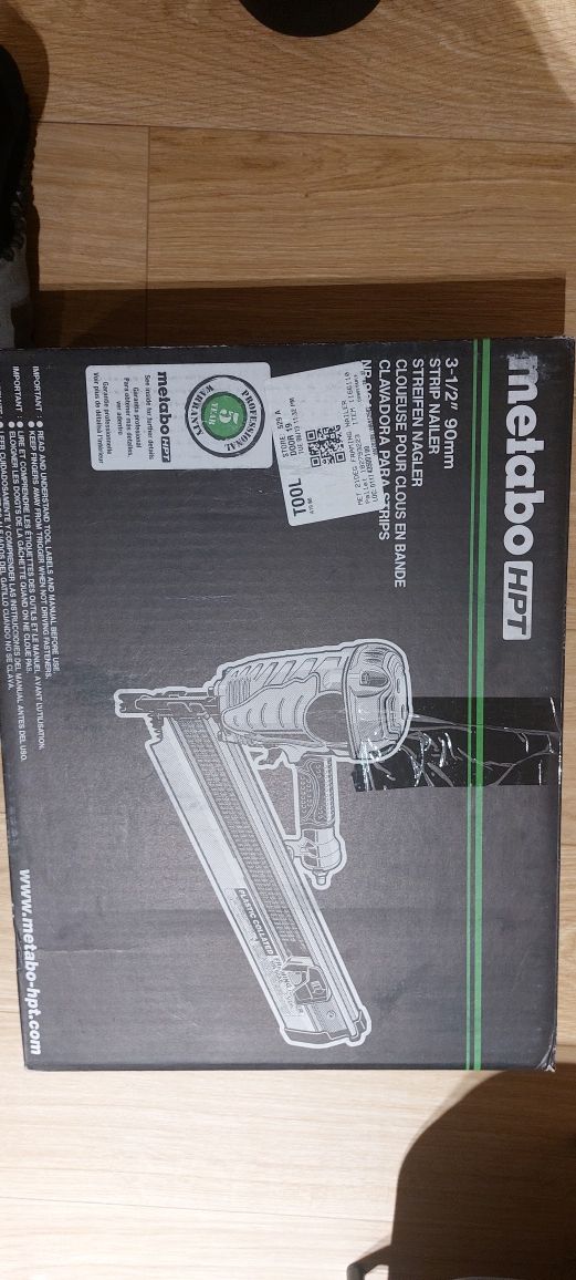 Нейлер цвяхозабивний пістолет каркасний Metabo 50-90mm.21 градус