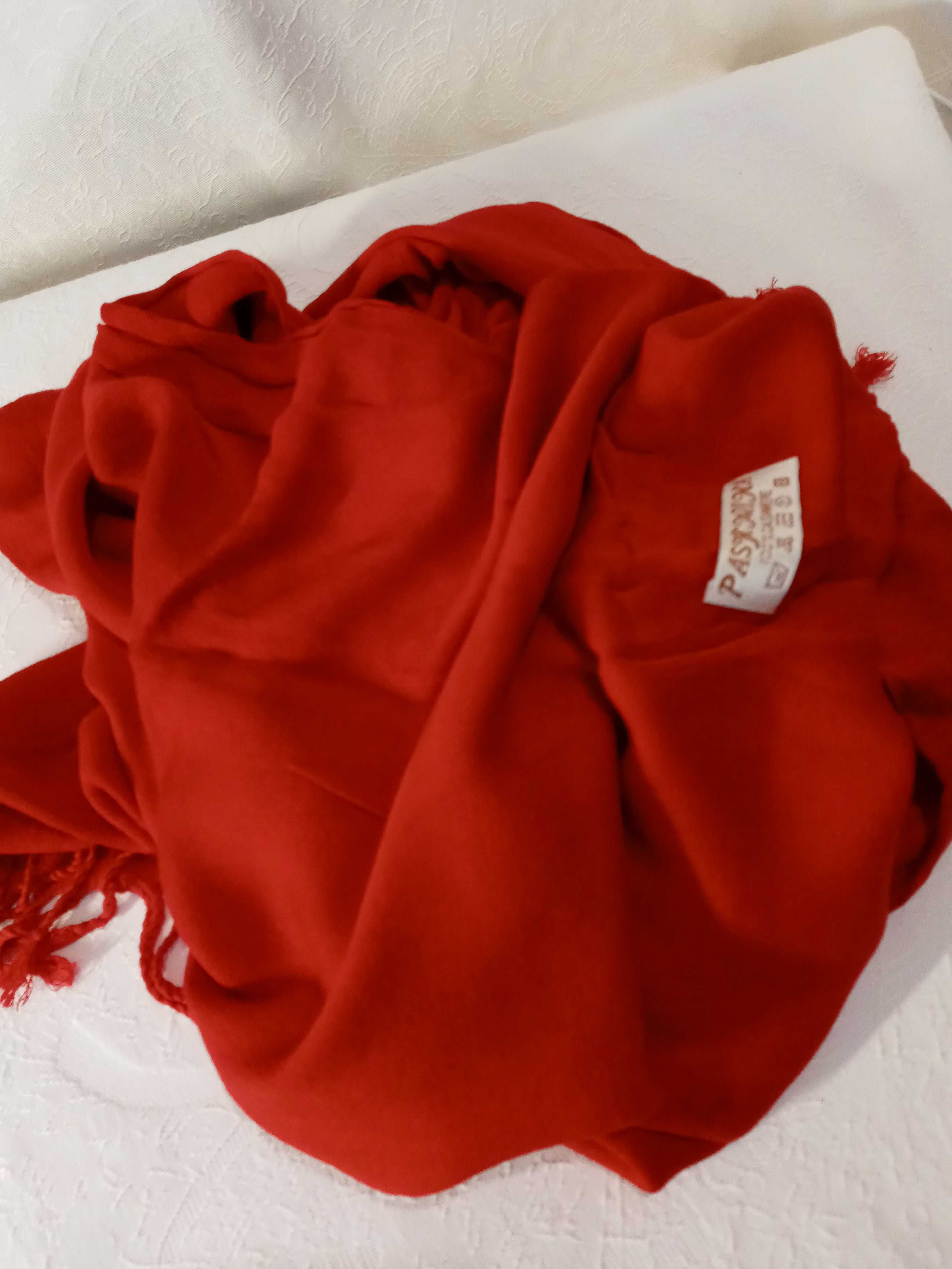 Szal pashmina komplet zestaw 3 sztuki