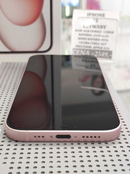 Iphone 15 128GB Bat 85% Telakces Felicity *Raty 0%