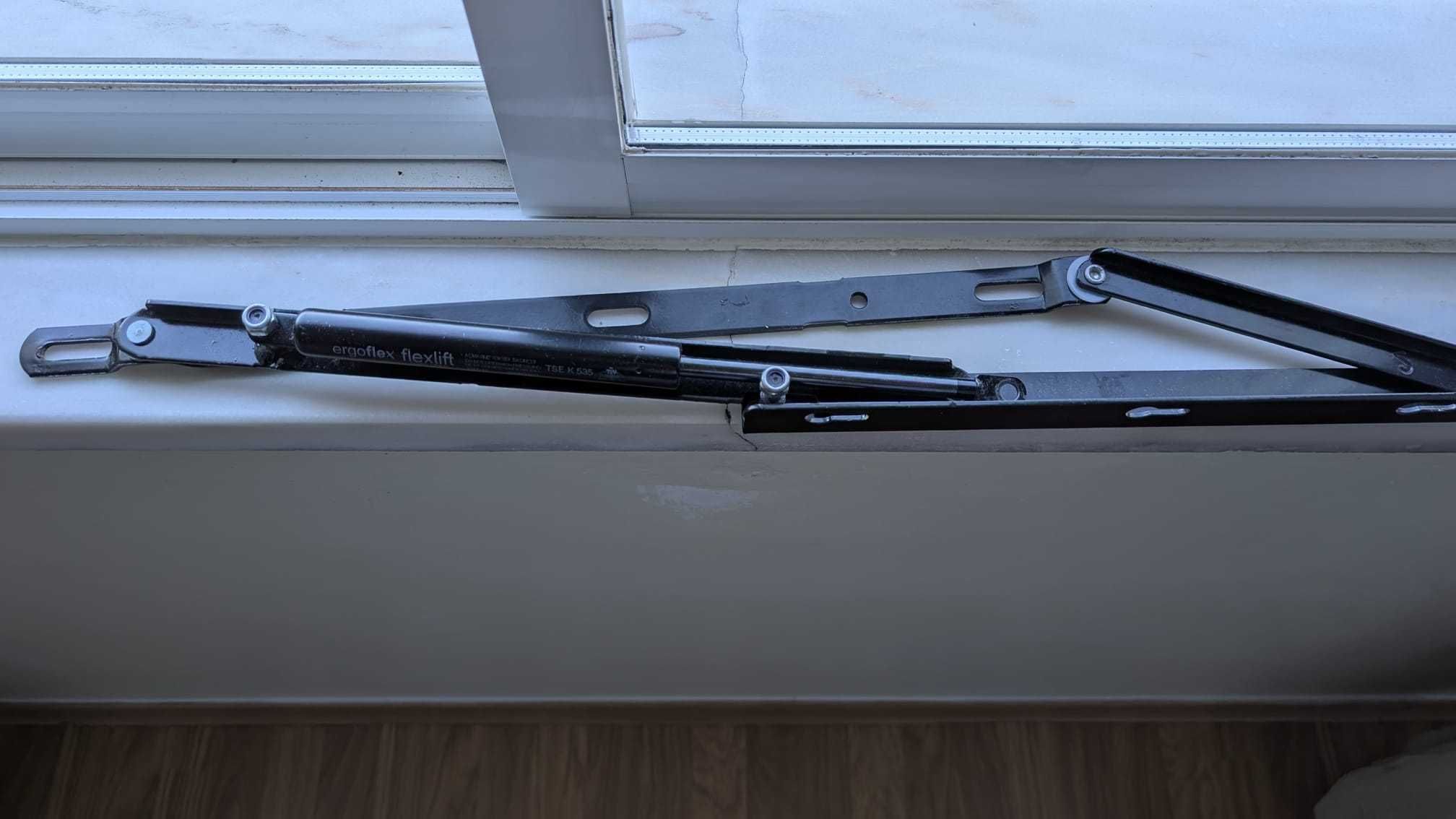 Conjunto sistema elevatório articulado com amortecedor para camas