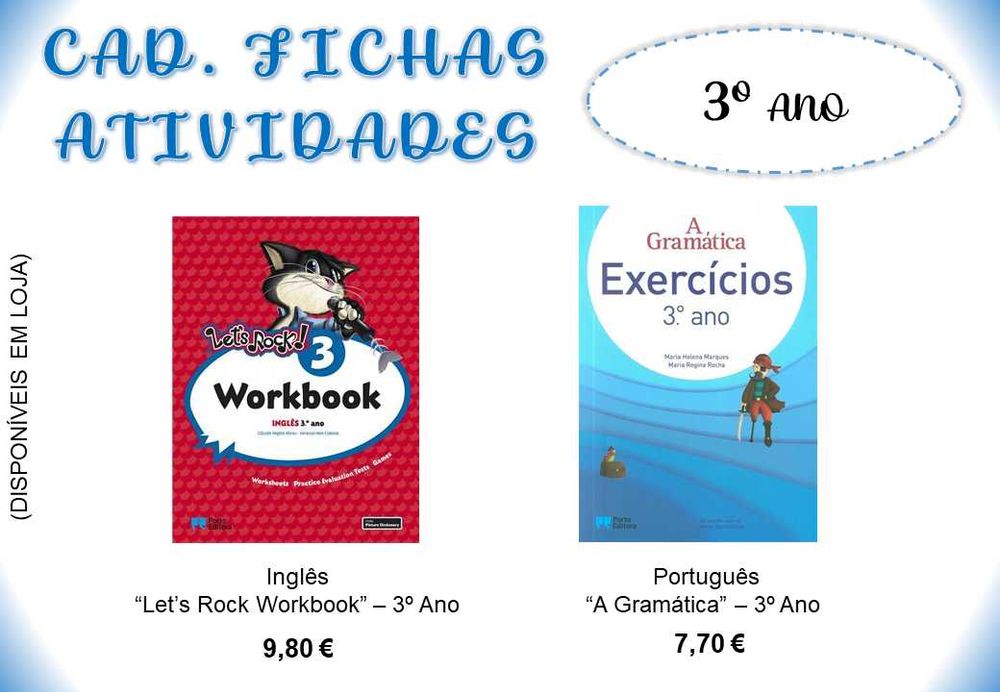 Manuais e Ativdades 3 Ano e 4 Ano