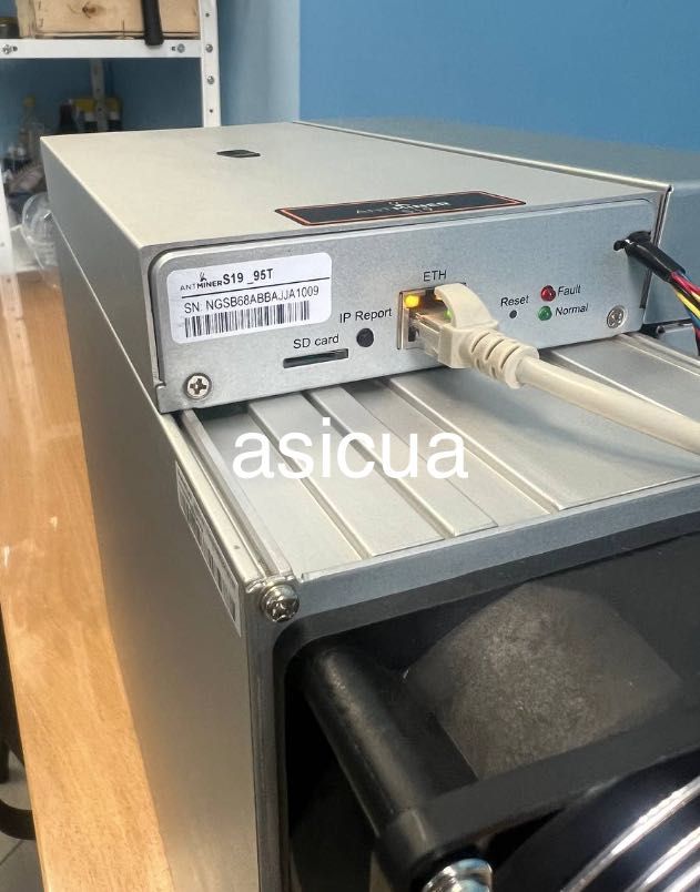 Asic miner S19 95th на биткоин майнер асик