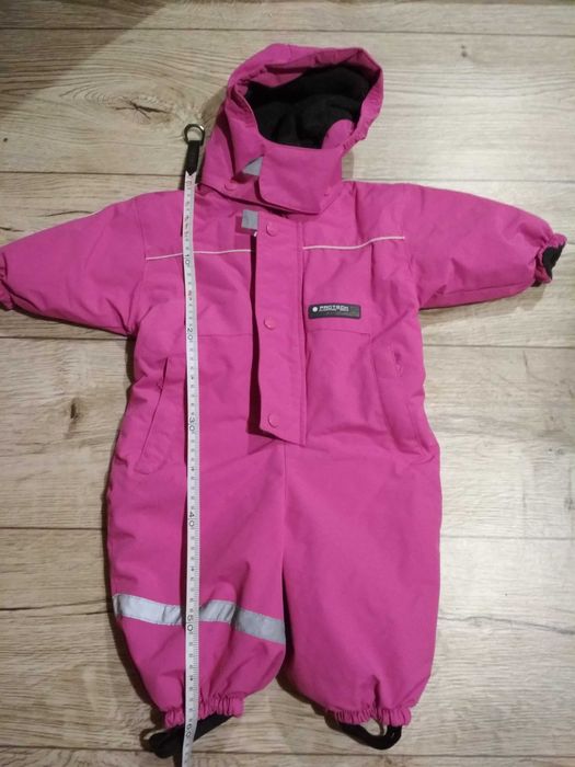 kombinezon zimowy dziewczęcy nieprzemakalny wodoszczelny 74/80