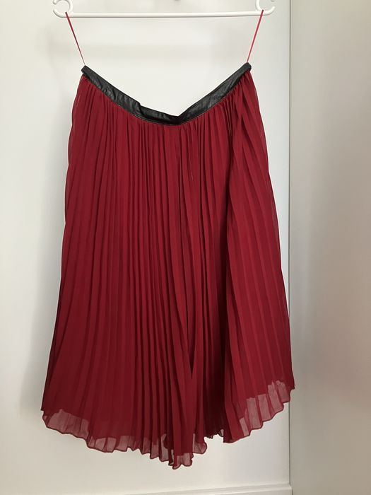 Spódnica plisowana bordowa Miss Selfridge rozm. 40