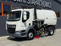 DAF DAF LF 15.230 Euro 6 // zamiatarka uliczna // budowlana dwustronna JOHNSTON VT652  Zamiatarka uliczna