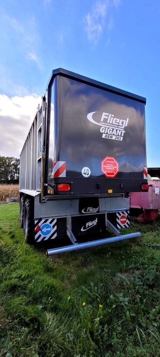 Przyczepa rolnicza Fliegl ASW 281, tandem, 45m3, Fliegl 271