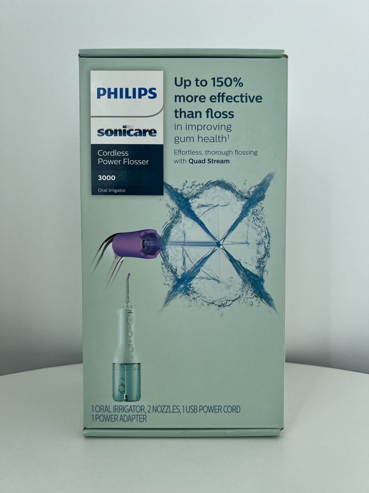 Іригатор Philips Cordless Power Flosser 3000 HX3826 (HX3806)