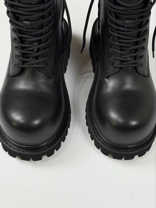 BALENCIAGA STOMPER BOOTS Leather кожаные шкіряні черевики ботинки 43