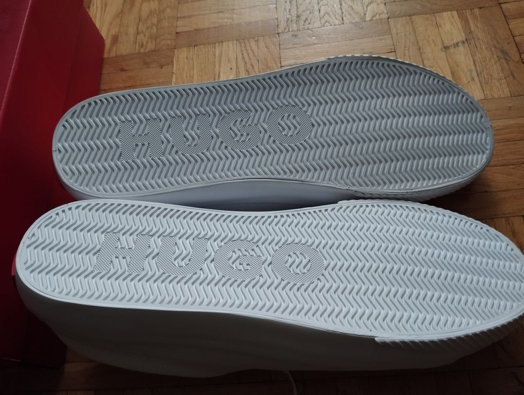 Buty męskie białe Hugo