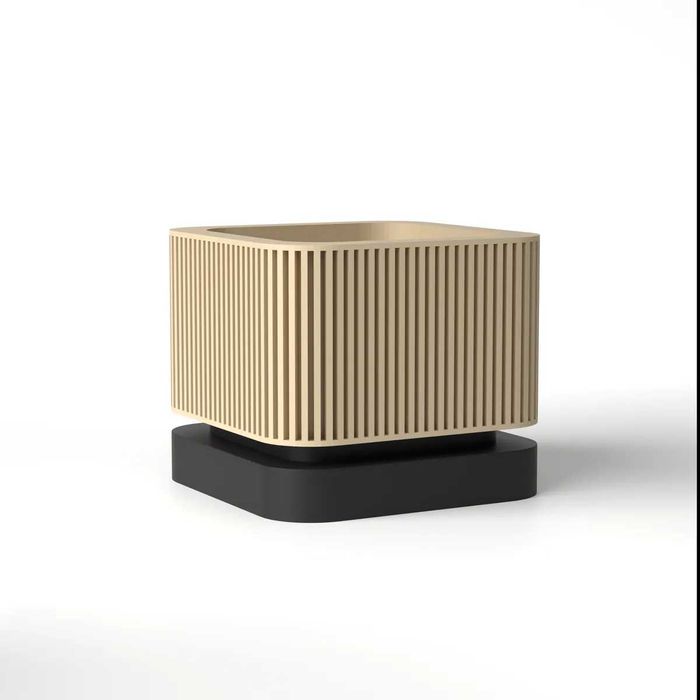 Wazon 3D "Spirala Elegancji" – nowoczesna rzeźba użytkowa
