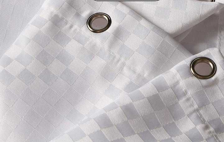 Zasłona prysznicowa SWANSON 120x200cm biała