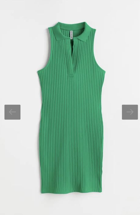 Плаття сукня сарафан в рубчик від H&M