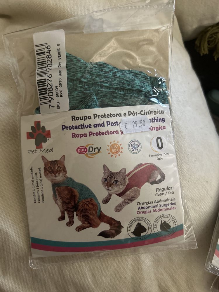 Fato pós operatório Gato