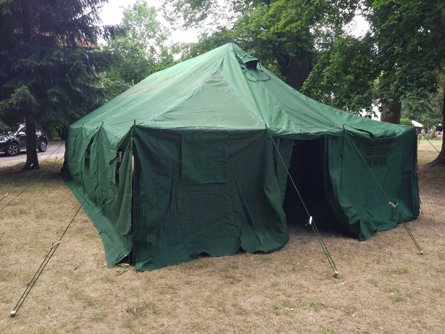 namiot wojskowy harcerski szpital hala 10/4,8 50m2