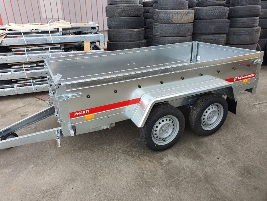 TEMARED PRO 2612/2  przyczepa , wózek , dwuosiowa , przyczepka